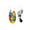 Artist Earrings,Made of real paint Tube,Unique Paint Palette Dangle Earrings
