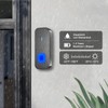 SURFOU Wireless Doorbell, Outdoor Wireless Waterproof Doorbell, 400 m Wireless