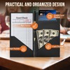 MYFULLY 8-Pack Check Presenters 9"x5" PVC Bill Book for Restaurant