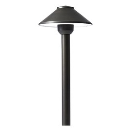 PRO-Trade Outdoor Pathway Lights - Premium Outdoor Landscaping Lighting for Paths, Driveways, Grounds, and Landscapes - Waterproof, Weatherproof, Wired Cast Brass LED Area Lights (Antique Bronze)