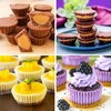 Sidosir 3pcs Peanut Butter Cup Mold, Silicone Mini Tart Pan