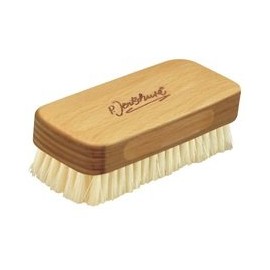 Dr. Jentschura Cosmetic Brush Hand & Foot Brush for Cleaning Fingernail and Toenail - 100% Natural Wood and Ight Colored Chungking bristles- Nail Scrubber Tool for Men and Women