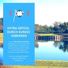 'Golf laser. de Laser Rangefinder Eagle 600 Solar