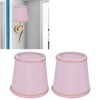 2PCS European Style E14 Lamp Shade Pink Lampshade for Chandelier