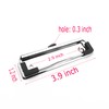 Shuokecrafts 10 Pack Clipboard Clips 3.94" Mountable Metal Clipboards Hardware