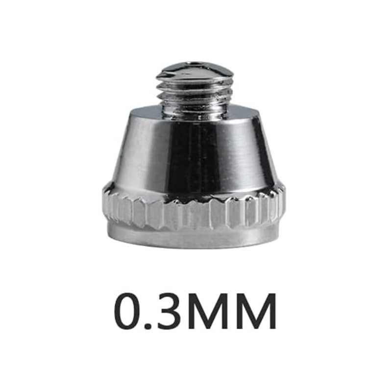 0.3mm AB134 130 Airbrush Parts Nozzle Cap + Needle Cap