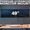 VIVO Premium Aluminum Monitor Arm for Ultrawide Screens up to