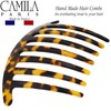 Camila Paris CP3184 French Handmade Side Comb Rounded, Tokyo, French