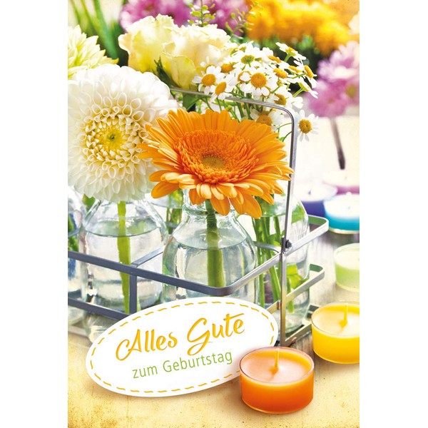 KE - Premium Birthday Card Set | Greeting Card with
