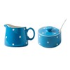 CHOOLD Chic Polka Dot Ceramic Sugar and Creamer Set with