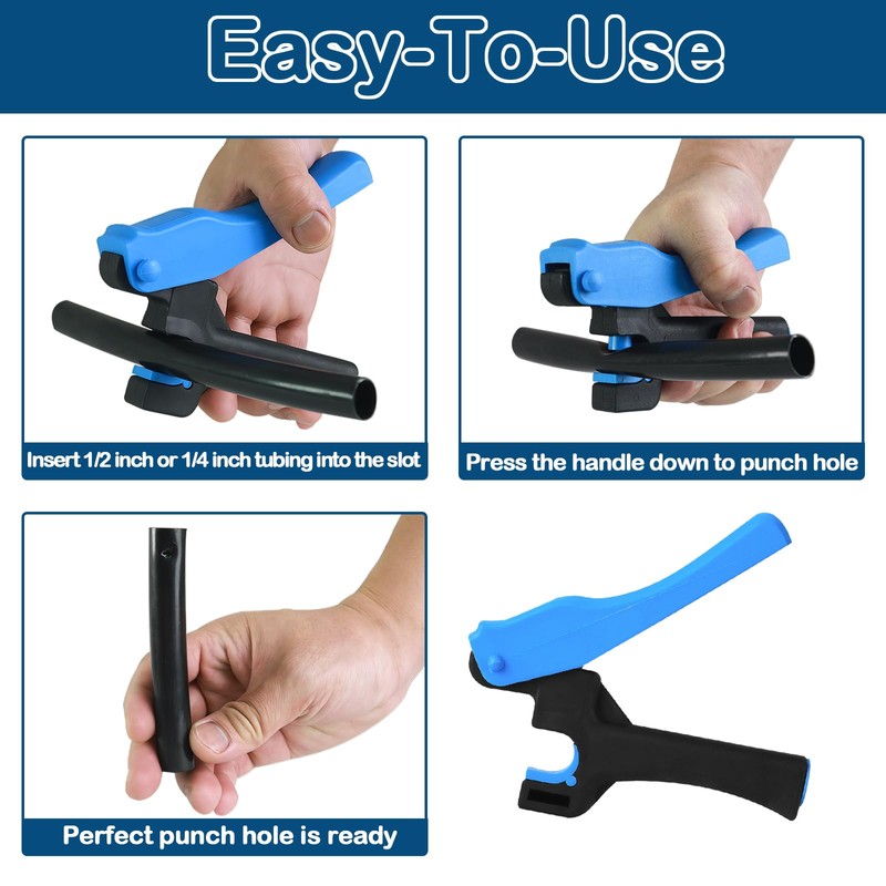 TTioDri 1 Pcs Drip Irrigation Tubing Hole Punch Tool for