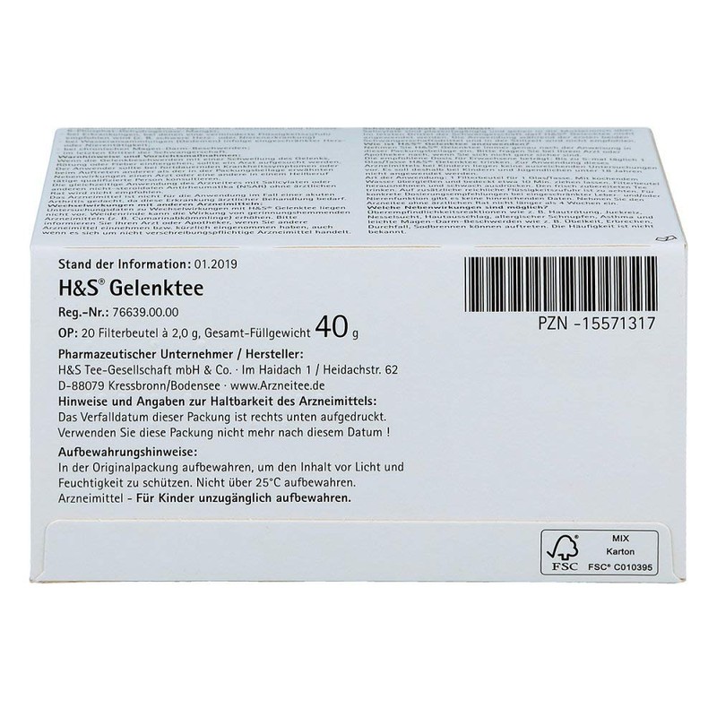 H&S Joint Tea Filter Bags