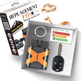 Extra-Partss Simple OBD Key for Ford fits 2011-2014 F150 F250 F350 2012-2016 F450 F550 F650 F750 F-Series OUCD6000022 4 Buttons