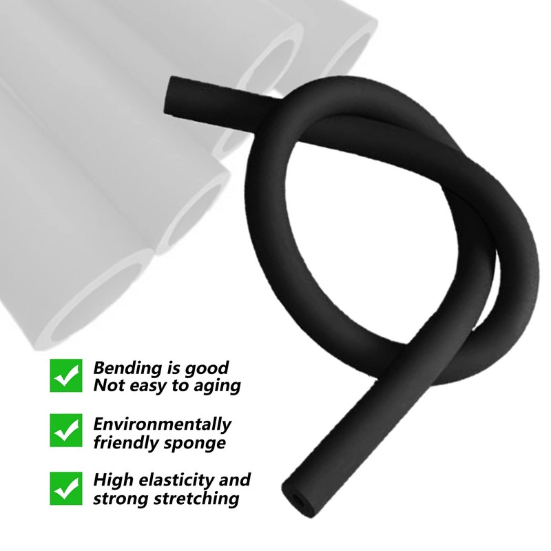 Foam Tubing for Handle Grip Support, Slit Pipe Insulation Lagging