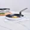Restaurantware Met Lux 9 Inch Frying Pans, 6 Induction-Ready Cooking
