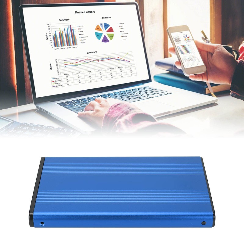 POCREATION 1Tb External Hard Drive External Hard Drive 2.5In Usb3.0