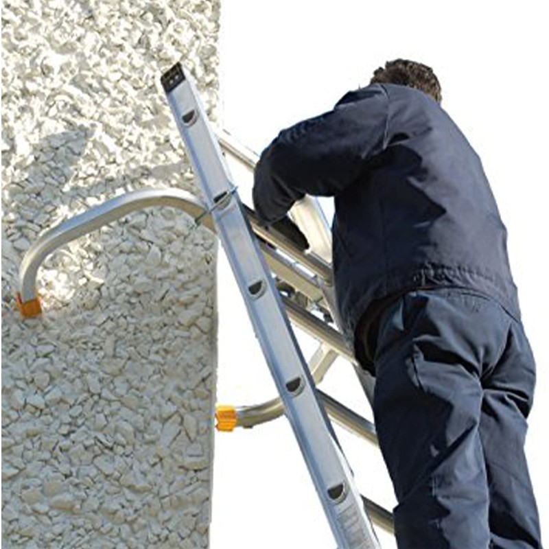Tie Down Roof Zone Height Adjustable Safety Corner Ladder Stabilizer