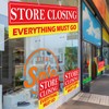 Fiwochic 4 Pcs Store Closing Everything Must Go Banner Signs