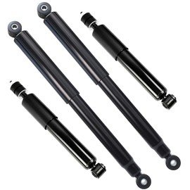 Detroit Axle - RWD Shock Absorbers for 94-01 Dodge Ram 1500, 94-02 Ram 2500, 1994 1995 1996 1997 1998 1999 2000 2001 Front and Rear Shock Absorbers Assembly Replacement