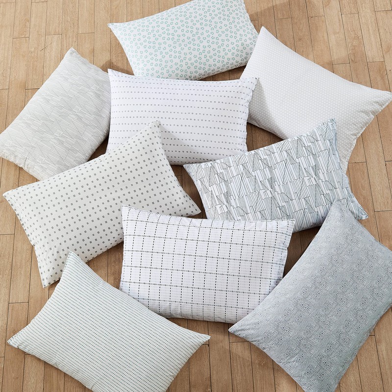 City Scene - Twin Sheets, Cotton Percale Bedding, Crisp &