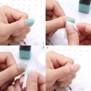 Obp Paquete De Toallas Gasas Gasitas Para Uñas Manicure Gel