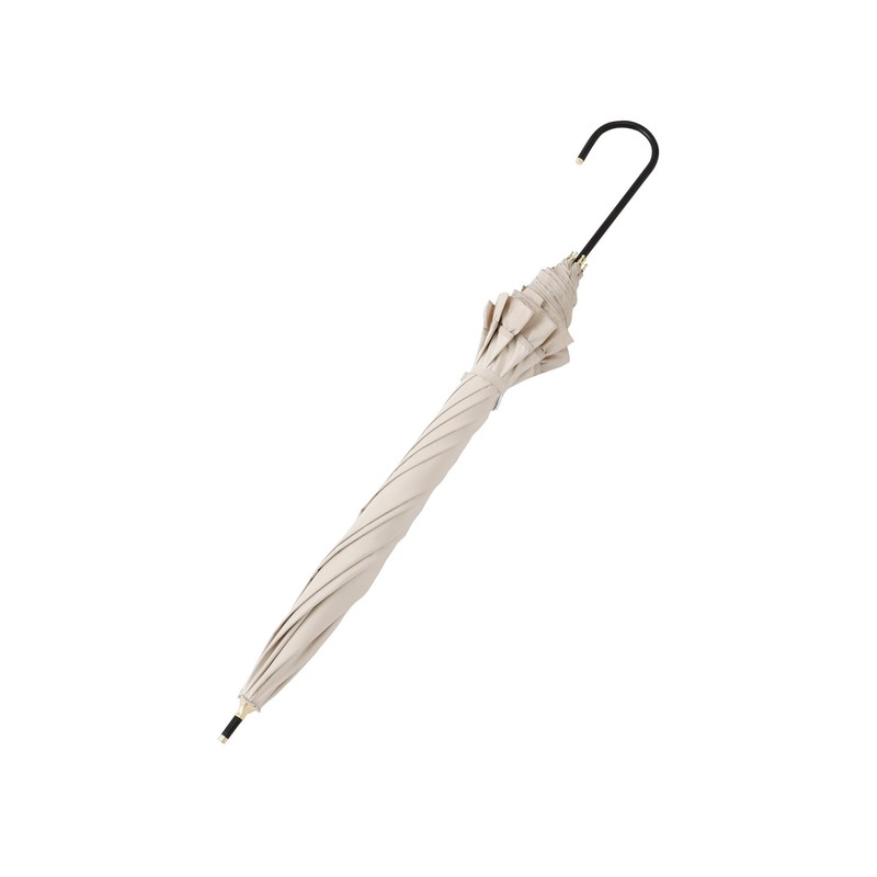 Francfranc Franc Blackout Classic Ruffle Long Umbrella, 19.7 inches (50