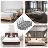 4pcs Lock Sheet Holders, Bed Sheets Corners Tighter with 4