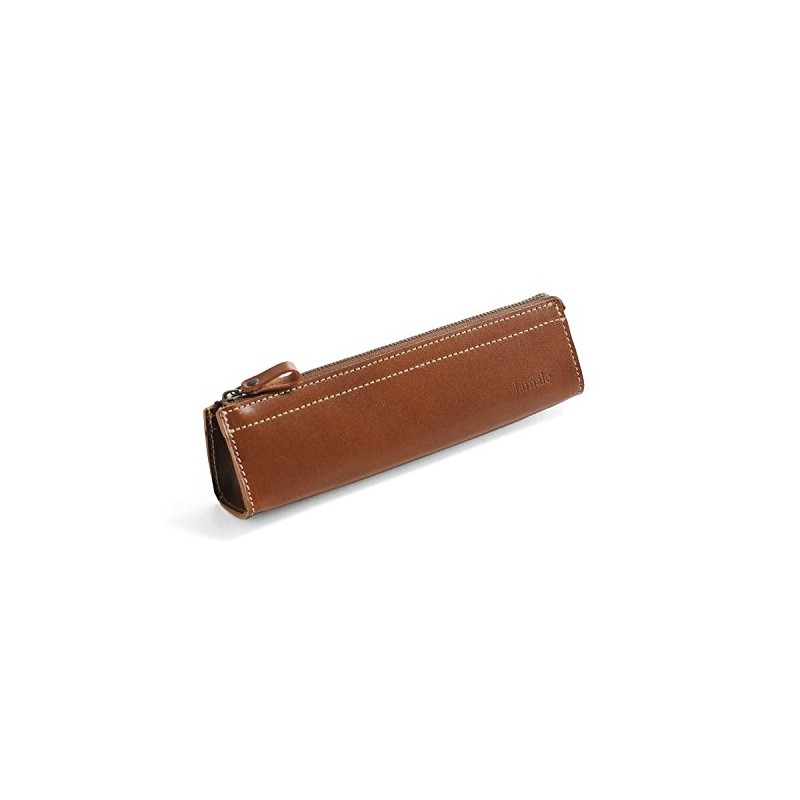 Jamale Tochigi Leather, Genuine Leather, Pen Case, Made in Japan,