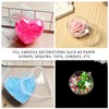 20 Decorative Balls, Transparent Decorations, Filled Plastic Balls, Party Decoration,
