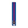 Martial Arts Cotton Striped Coloured Grading Belt - Blue Belt