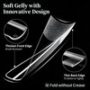 2XL Square Nail Tips, Long Half Cover Gel Tips 312