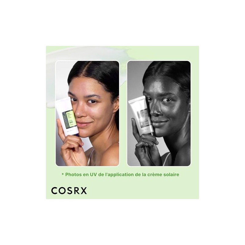 COSRX - Crema solar calmante con aloe SPF50 PA+++, 50
