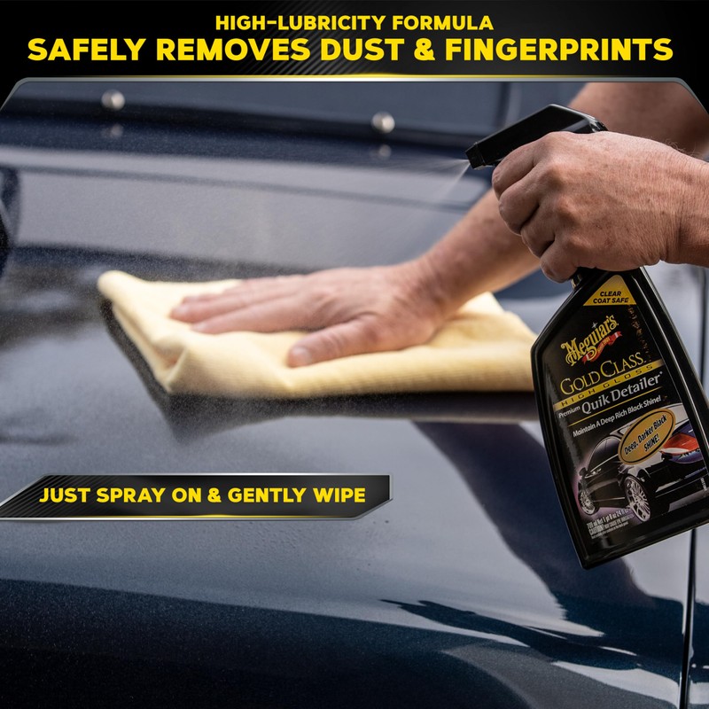 Meguiar's Gold Class High Gloss Premium Quik Detailer, High Lubricity