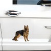 German Shepherd 3D Sticker Waterproof Reflective for Car, Laptop, Fridge,