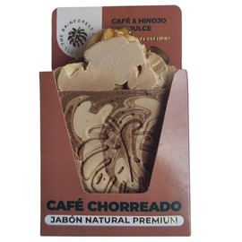 The Rainforest Lab Artisan Soap Bar – Natural Costa Rican Handmade Soap – Natural Vegan Face & Body Cleanser – 130g (Coffee)