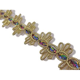 Kirari Handicraft Club NO.1861 Craft Blade_Golden (Gold) Width 0.4 inches (1.0 cm) x Length 16.8 ft (3 m) Roll Product Name