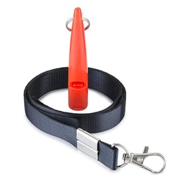 Cumilo Dog Training Whistle with Lanyard, High-Frequency Long-Distance Dog Recall Whistle with Loud Tone for Most Breeds, Ideal for Gun Dog Training (Orange)