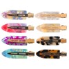 shefun JP259 Traceless Bangs Clip, Tortoise Shell Style, Set of