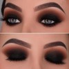 Mysense Single Matte Black Eyeshadow,Pressed Fine Powder Eyeshadow,High Pigment Longwear