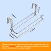 Paper Towel Hanger Holder Stainless Steel Kitchen Roll Paper Towel
