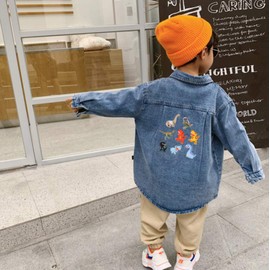 heizi Dinosaur Patches, Iron, Boy, 17-Piece Set, Cute, Embroidery, Large and Small