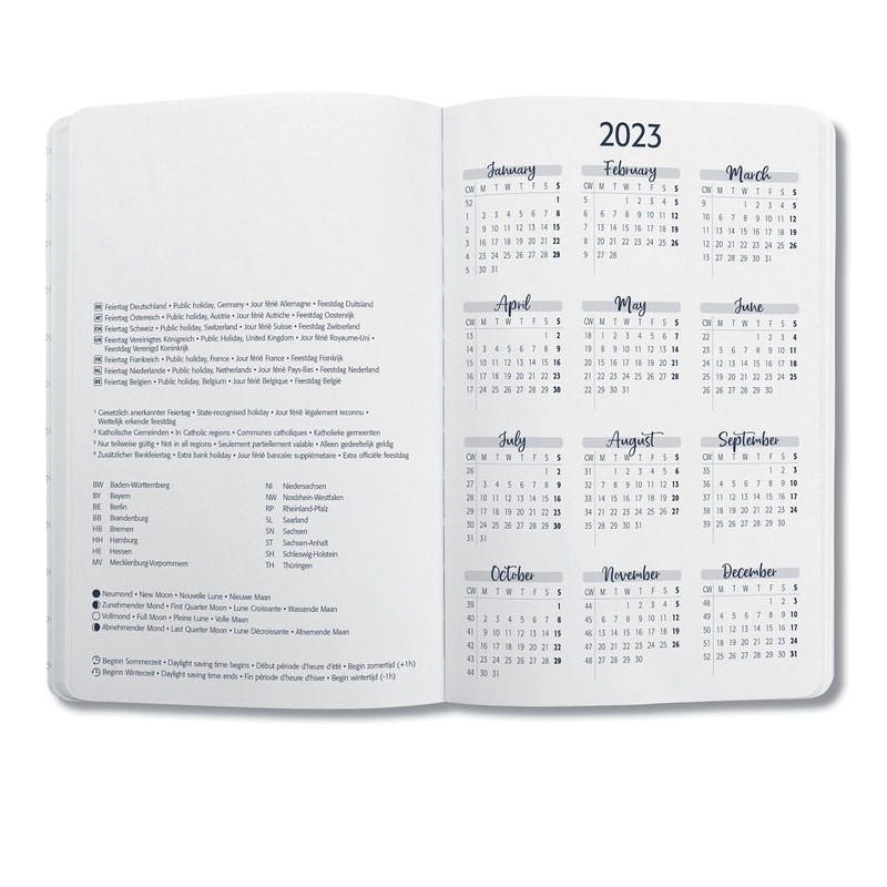 SIGEL J3102 Jolie Weekly diary 2023 - hardcover - 9,5