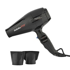 Babyliss Pro BAB6510IE Caruso Haartrockner mit Ionen-Technologie, schwarz