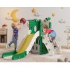 BIERUM 7 in 1 Toddler Slide, L-Shaped Baby Slide for