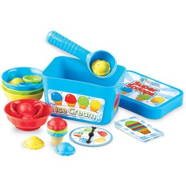 Learning Resources Smart Scoops Math Activity Set, Stacking, Sorting, Early Math Skills, 55 Pieces, Ages 3+