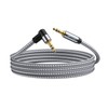 Aux Cord,4ft/1.2M 3.5mm Audio Cable Headphone Cable Male to Male