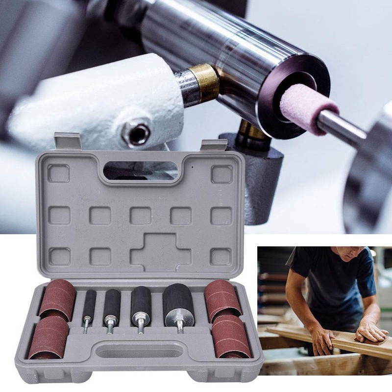 Generic Drive Drill Press Sanding Drum Kit, Woodworking & Metalworking