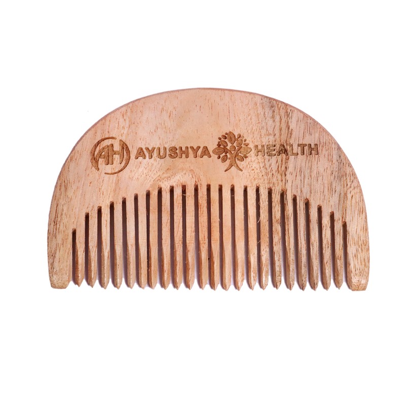 AYUSHYA HEALTH Beard Comb for Men | Compact Beard Grooming