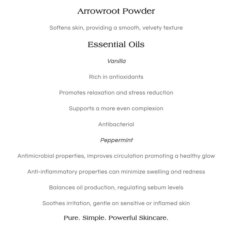 Whipped Beef Tallow Cream, Peppermint, Vanilla, Castor, Jojoba and Olive