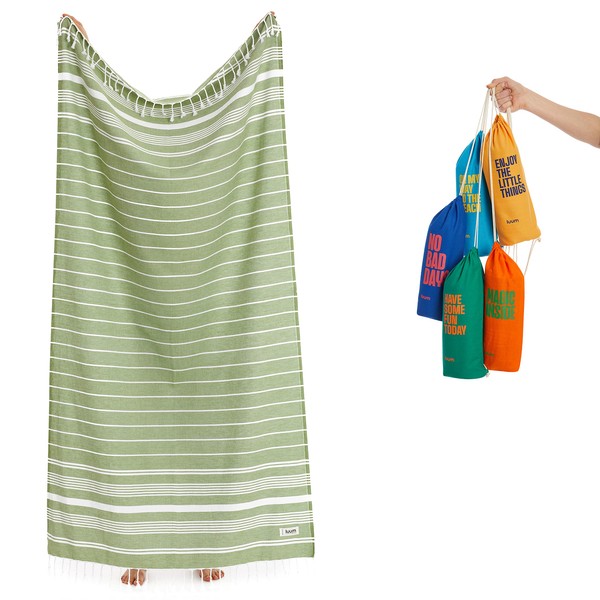 Luum® Beach Towel Large 100 x 200 cm Hammam Towel